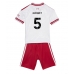Liverpool Jeremy Jacquet #5 Bortedraktsett Barn 2026-27 Kortermet (+ Korte bukser) Liverpool Jeremy Jacquet #5 Bortedraktsett Barn 2026-27 Kortermet (+ Korte bukser)
